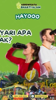 𝐄𝐦𝐚𝐧𝐠 𝐛𝐨𝐥𝐞𝐡 Iyaa boleh bangeet dong, siapa tau pas liburan ke Agrowisata Bhakti Alam,...u bisa dapet kenalan atau temen baruuu.. bonusnya bisa dapet jodoh . Yuk agendakan liburan kamu ke Bhakti Alam