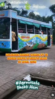 Nglencer Bareng Warga RT 12 Gading Karya di Bhakti Alam